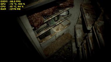 Вылетает Resident Evil 7 Biohazard, в подвале, в начале игры