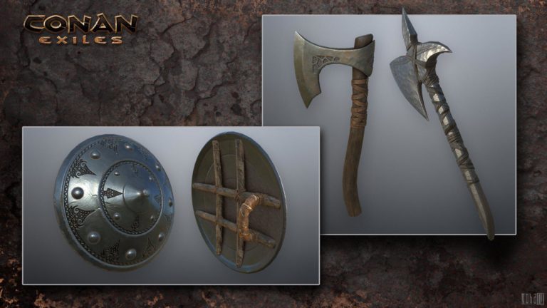 Как сделать топор в Conan Exiles