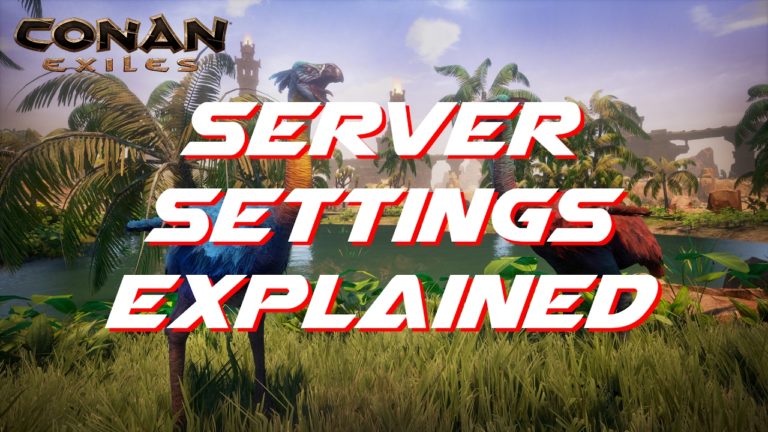 Как создать сервер в Conan Exiles