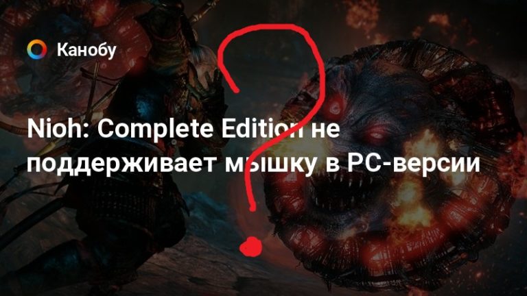 Как подключить мышь в Nioh: Complete Edition