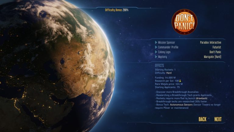 Организаторы миссии (спонсоры) в Surviving Mars