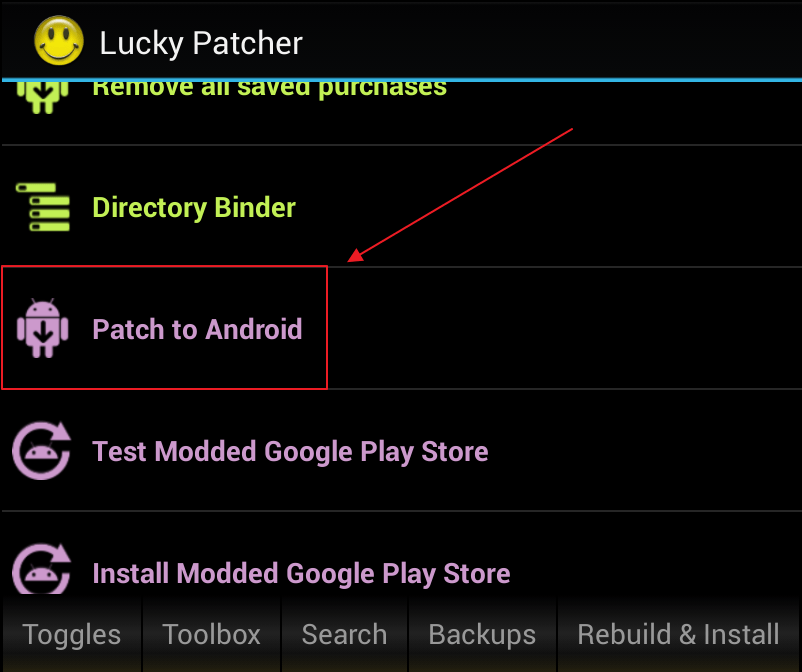 Lucky patcher android