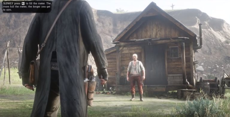 Как начать дуэль и выстрелить в Red Dead Redemption 2