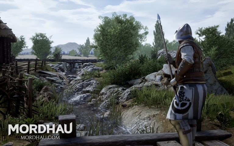 Как кидать оружие в Mordhau