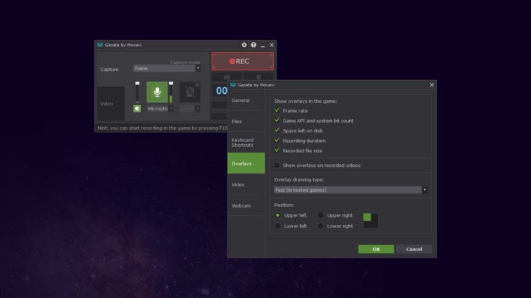 Как записать видео с игры с помощью Gecata от Movavi