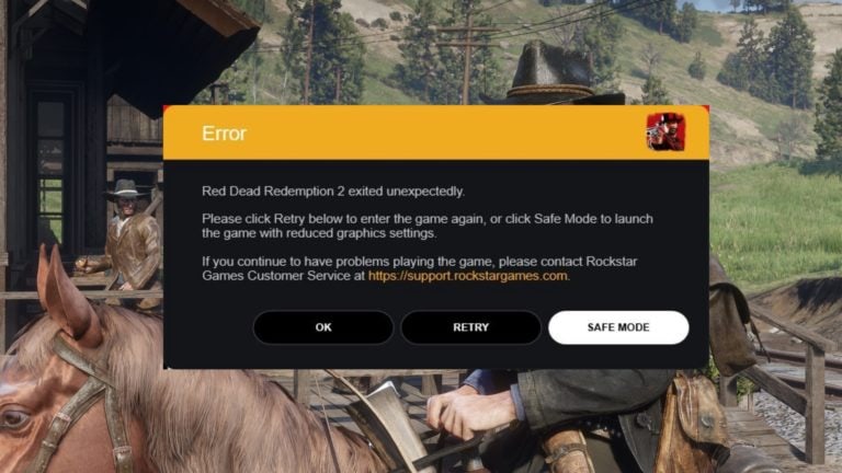 Не запускается Red Dead Redemption 2 на ПК — что делать?