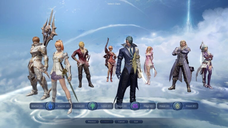 Руководство по классам в игре Aion